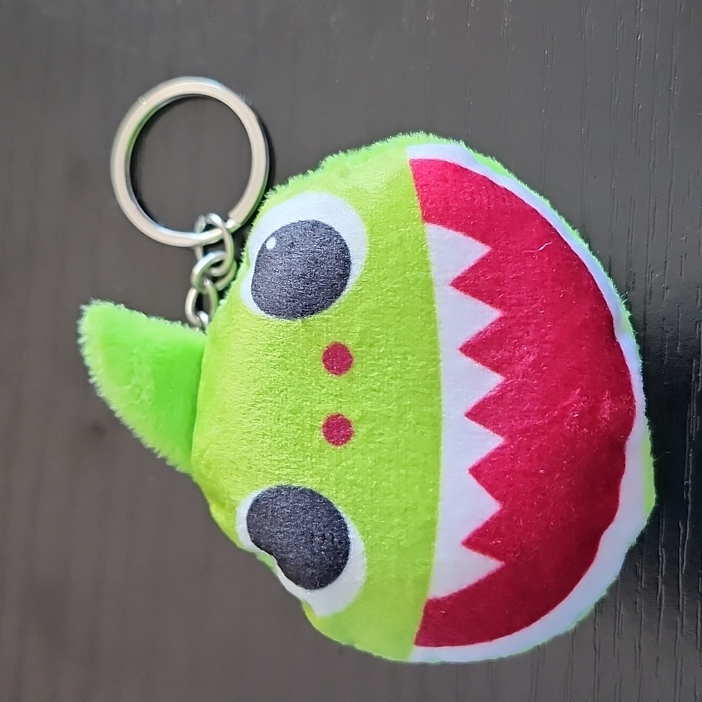 Green Baby Shark Keychain